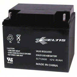 Altronix, BT1240 Rechargeable Battery, Sealed Lead Acid (SLA), 12VDC/40AH